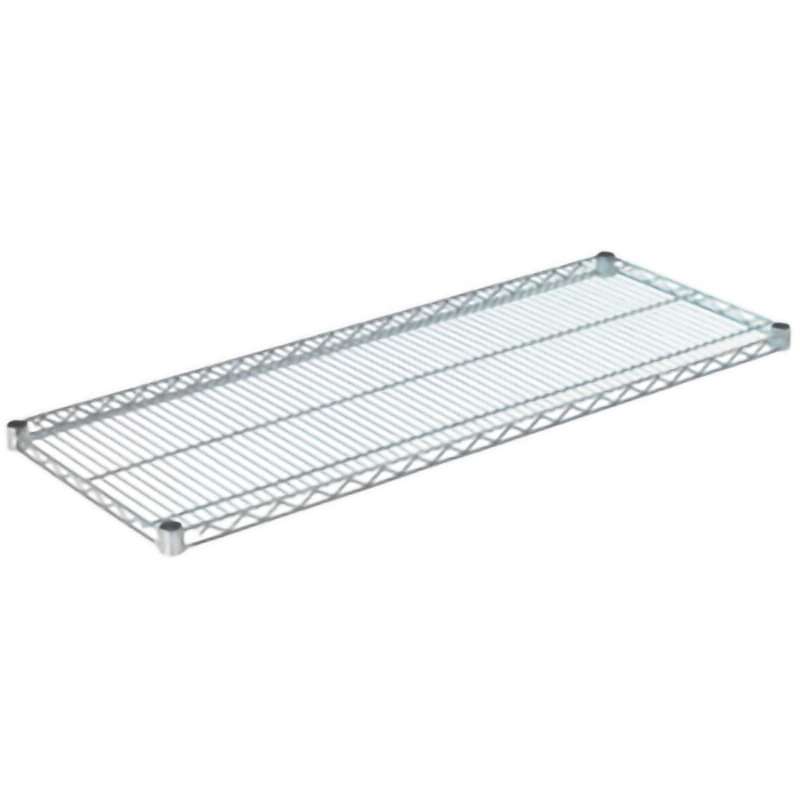 Wire Shelf with Chromate Finish, 18" x 48"